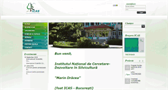 Desktop Screenshot of icas.ro